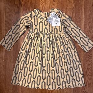 Kate Quinn Geometric Pattern Dress